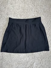 Nike Golf Dry Fit Women  s Large Skort Black Stretch