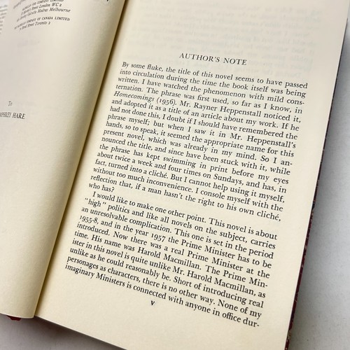 Corridors of Power by C. P. Snow 1st ed 1964 Dust Jacket By Sidney Nolan - Picture 11 of 19