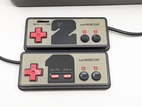 Sharp Twin Famicom AN-500B Black/Red | New Belt | Fully Tested 5 Games