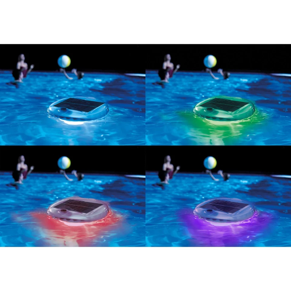 Solar Powered Led Floating Pool Light Color Changing Mood Light For Pool Night - Image 3 of 4