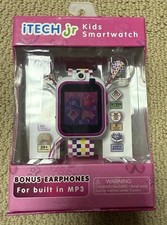iTECH JR Kids Smartwatch Colorful Band with Bonus Earphones
