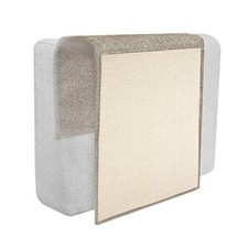 Cat Scratch Mat Sofa Protector - Natural Sisal Furniture Light brown - white