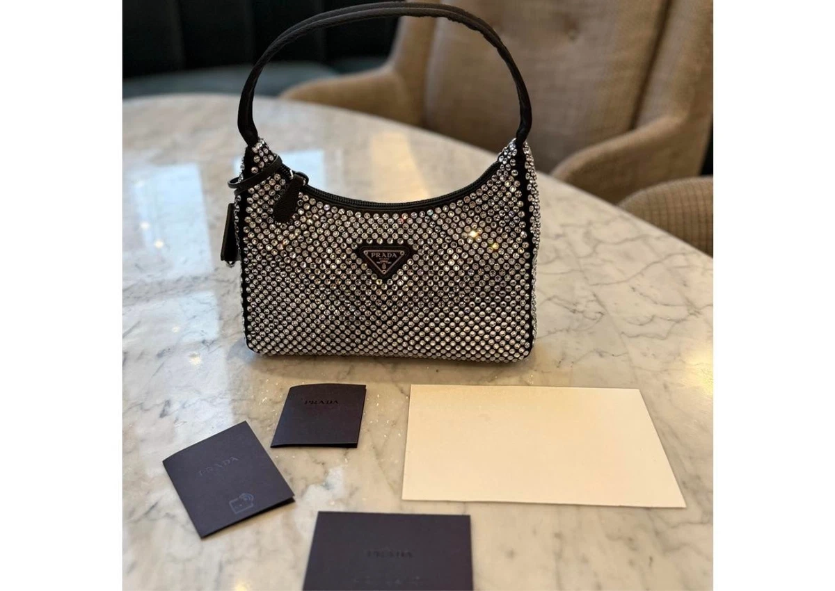 PRADA Zip Satin Exterior Bags & Handbags for Women for sale | eBay