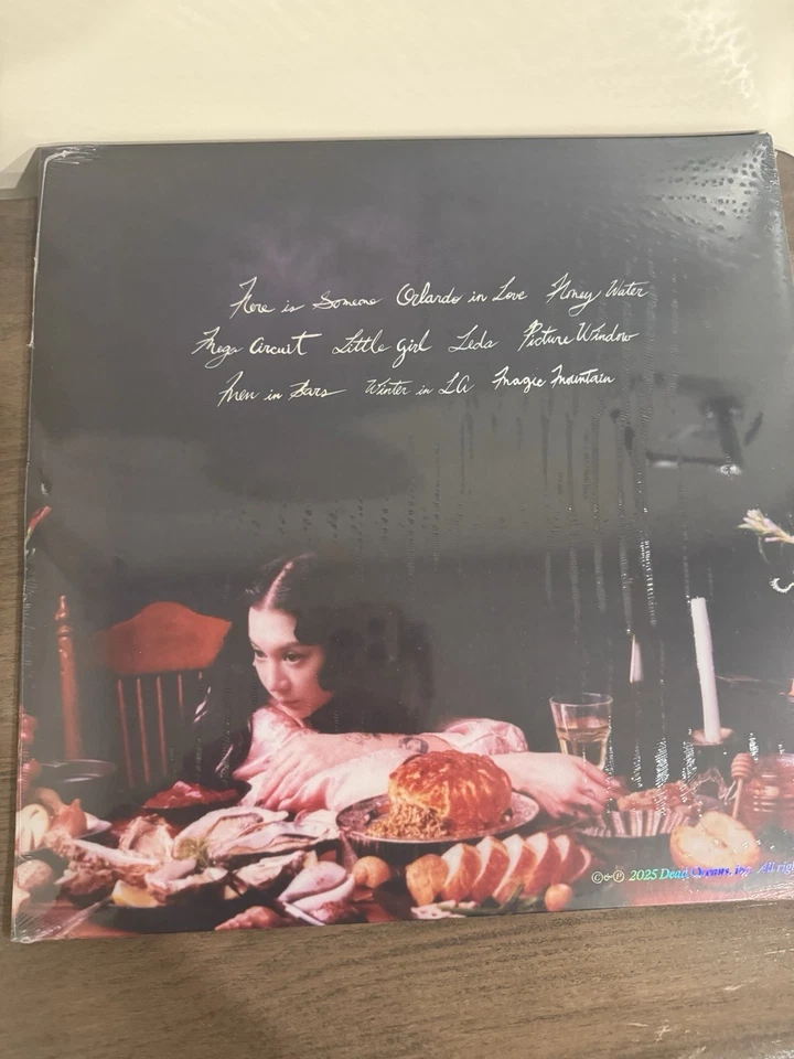 Japanese Breakfast SIGNED For Melancholy Brunettes Sad Women White Silver Vinyl - Image 2 of 2