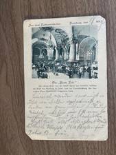 1897 Hamburg Germany to Tammerfors Finland Postcard, Ratsweinkeller  Bunte Kuh 