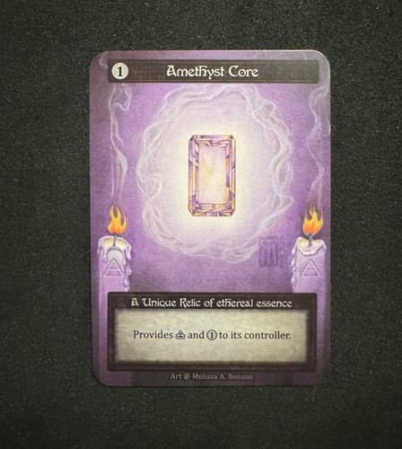 Amethyst Core [Foil] Sorcery: Contested Realms Beta card