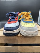 Nike Air Force 1 Low Multi-Color Mismatched Youth Size 7Y COA