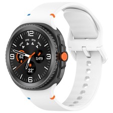 Silicone Watch Band For Samsung Galaxy Watch 8 40mm 44mm Classic 46mm Strap