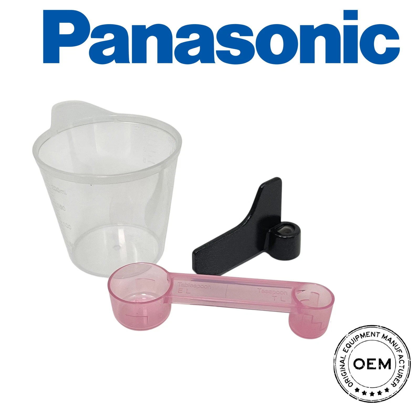 Genuine Panasonic SDZD2010KXH Breadmaker Measuring Cup Spoon & Kneading Blade
