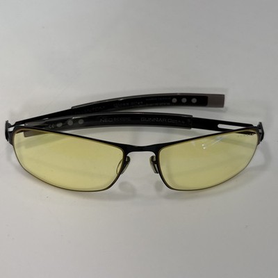 MLG Gunnar Optiks Phantom Gloss Onyx Major League Gaming Glasses Blue Light 