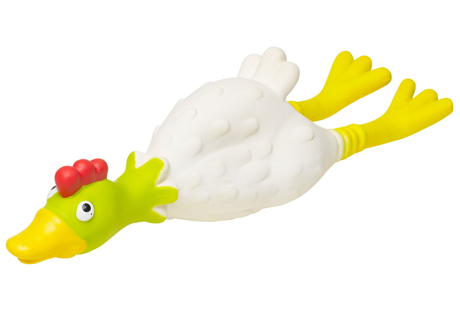 Puppy Dog Latex Chicken Toy Petface Squeaky Interactive Throw Fetch Outdoor Play - Image 4