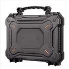Safety Tool Box Impact Resistance Waterproof Black 32 cm