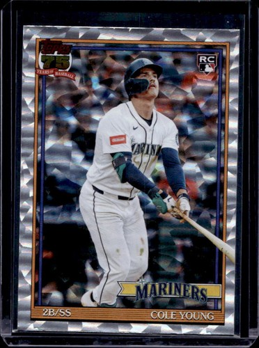 2026 Topps Series 1 Cole Young Base (RAW)
