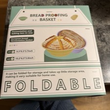 Silicone Banneton Bread Proofing Baskets 9 Inch round  10 Inch Oval Foldable