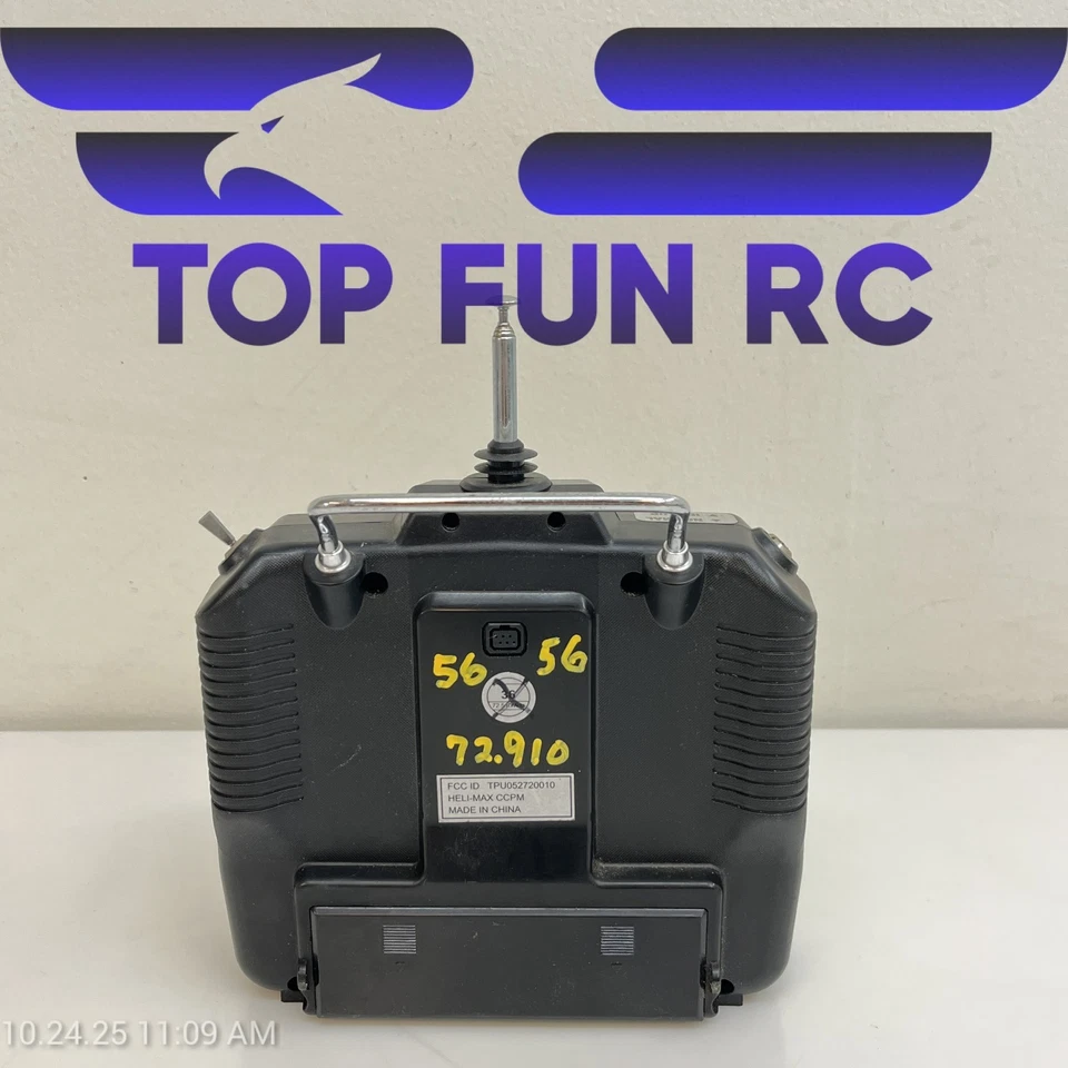 Heli-Max 5-Channel FM Radio Control System 72.510MHz Transmitter - Image 2 of 2