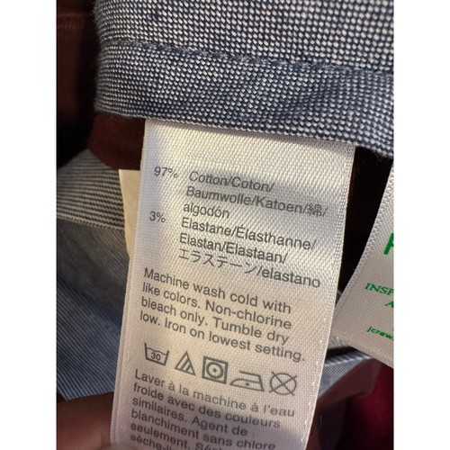 J.Crew NWT Men’s 484 Slim Fit Stretch Chino Pants 32 x 34 - Picture 10 of 11