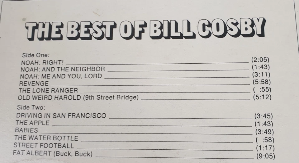 Bill Cosby - The Best Of Bill Cosby 33 RPM Vinyl LP Record, 1969, Comedy, Humor - image 3 of 4