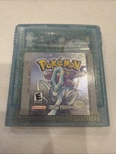 Pokemon: Crystal Version (Game Boy Color, 2001) 100% Authentic! Cart Only Works!