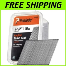 High-Performance 16 Gauge 2,000 Count Galvanized Finish Nails - 20 Degree Angled