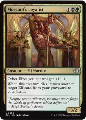 Morcant's Loyalist - NM U : Lorwyn Eclipsed