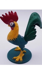 Hei Hei Rooster Character Disney Moana 3 Figure Plastic Toy Neck Moves MCD