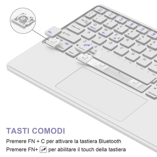 Tastatur mit Trackpad für Samsung Tab A9 Plus/A9 11 Zoll Tastatur Galaxy Tab A9 - Bild 5 von 24