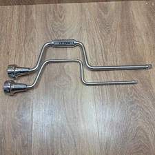 Vintage 2 Craftsman V 4427 4416  Speed Handle Socket Wrench 3/8" 1/2" Drive USA