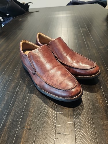 American Classic By De LaRentis Men's Loafer Handcrafted Brown Shoes Size 10 M - Picture 1 of 10