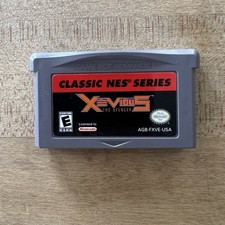 Game Boy Advance Xevious The Avenger Classic NES Series Nintendo GBA Authentic