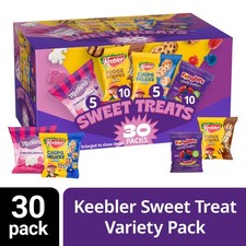 Sweet Treat Variety Pack, 30-Count Box, Includes Chips Deluxe, Funables