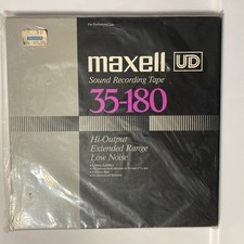 Maxell UD 35-180 Sound Recording Tape Professional Grade SEALED