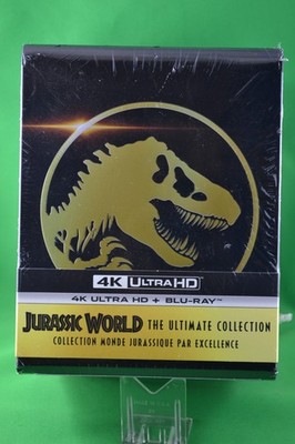 Jurassic World: The Ultimate Steelbook Collection 4K ULTRA HD + Blu-ray NEW
