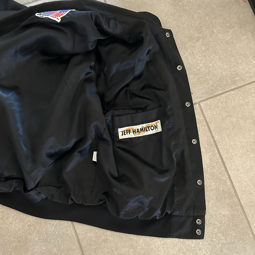 VTG 90s Hooters Jacket Racing Jeff Hamilton Racing Collection XXL Made in USA - Picture 13 of 20