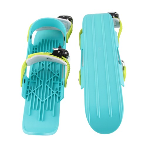 (Color)Mini Ski Skates Mini Ski Shoes Adjusable Skiboards Attach To Skis BD - Picture 9 of 22
