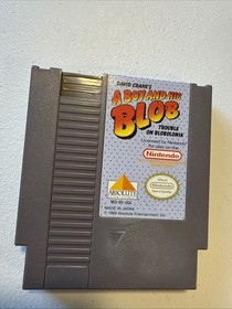 A Boy and His Blob: Trouble on Blobolonia (Nintendo NES, 1989) Tested Working