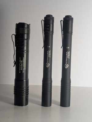 Streamlight ProTac 2L & 2 Stylus Pro Black Aluminum Handheld  Flashlights