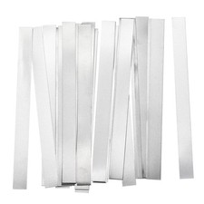Pure Nickel Strip 0.15mm x 8mm x 100mm Battery Soldering Tab, 20Pcs