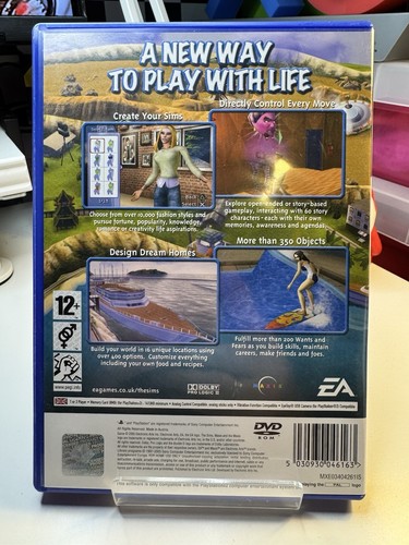 The Sims 2 for PlayStation 2 (PS2, 2005) ~ Complete - Picture 2 of 3