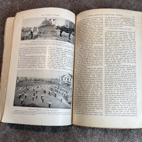 The World's Work Magazine August 1914 ~ Neuzeichnung der Eisenbahnkarte der Welt - Bild 13 von 14