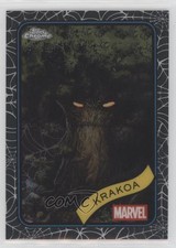2025 Topps Chrome Marvel Comics Spider Web Refractor /399 Krakoa #180 19kz