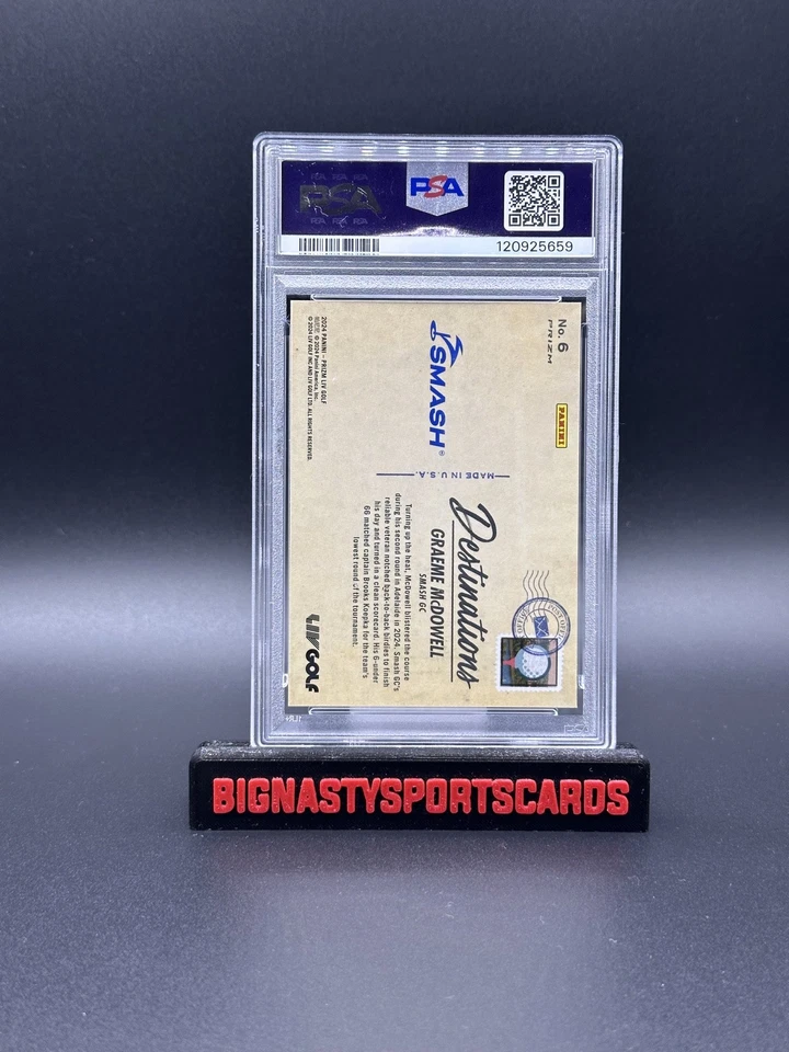 2024 Liv 高尔夫 Prizm Graeme McDowell 目的地 阿德莱德 - PSA 10 - 流行 1 — 第 2/2 张图片