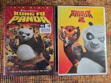 Kung Fu Panda 1  2 DVD Set Jack Black NEW, Sealed