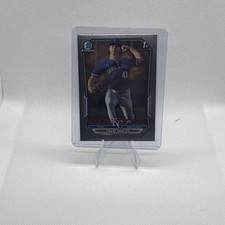 David Shields 1st Chrome Prospect Rookie RC 2026 Bowman Card #BCP-11 Royals. rookie card picture