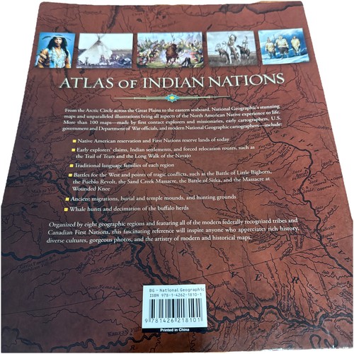 Atlas der indischen Nationen Anton Treuer National Geographic amerikanische Geschichte - Bild 2 von 2