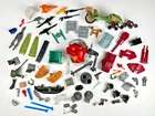 Vintage 1980's GI Joe Vehicle Accessory Parts Lot 70+pcs