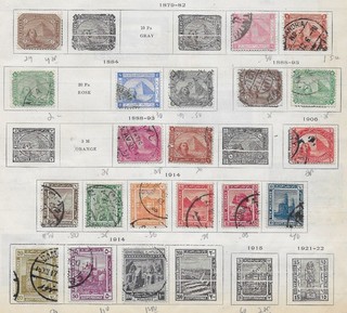 20 Egypt Stamps from Quality Old Antique Album 1879 1914