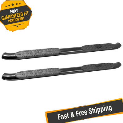 Westin 21-23715 PRO TRAXX 4'' Oval Nerf Bars for 14-19 Silverado/Sierra 1500/2500