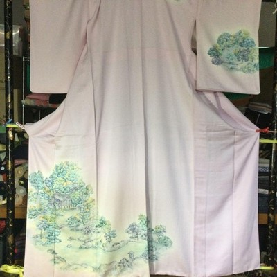 Kimono NO211 pink visit
