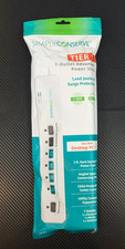 Simply Conserve 3-ft Advanced Energy Saving Surge Protector 7 -Outlet 1440 Joule