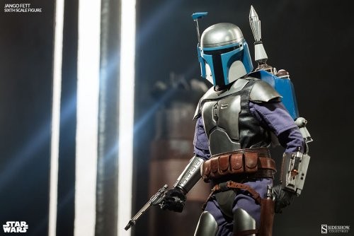 Scum Virani Of Star Wars Jango Fett 1/6 scale plastic painted action figure - Picture 3 of 7